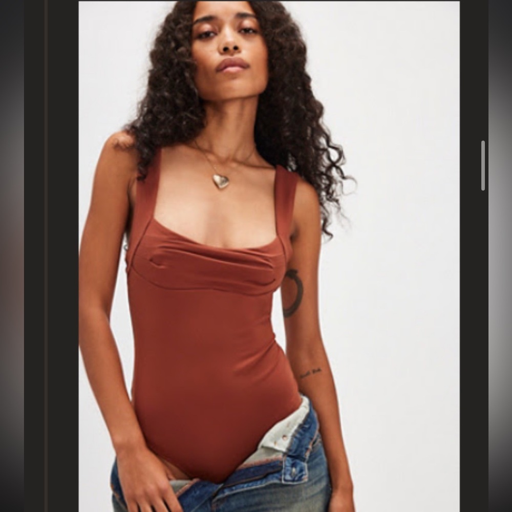 NWT Free People Intimately Keep Your Cool Bodysuit size M